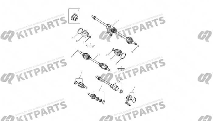 DRIVING SHAFT Geely Emgrand X7